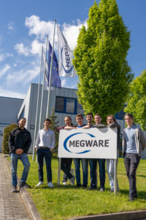FAUSION in front of MEGWARE