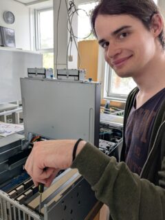 The work behind the scenes