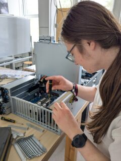The work behind the scenes